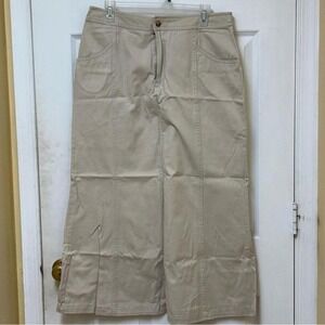 Basic editions tan skirt